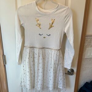 Girls Cat and Jack size 10/12 holiday dress.